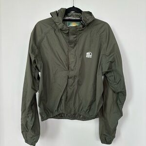 Hodgman Green Windbreaker Jacket Size S